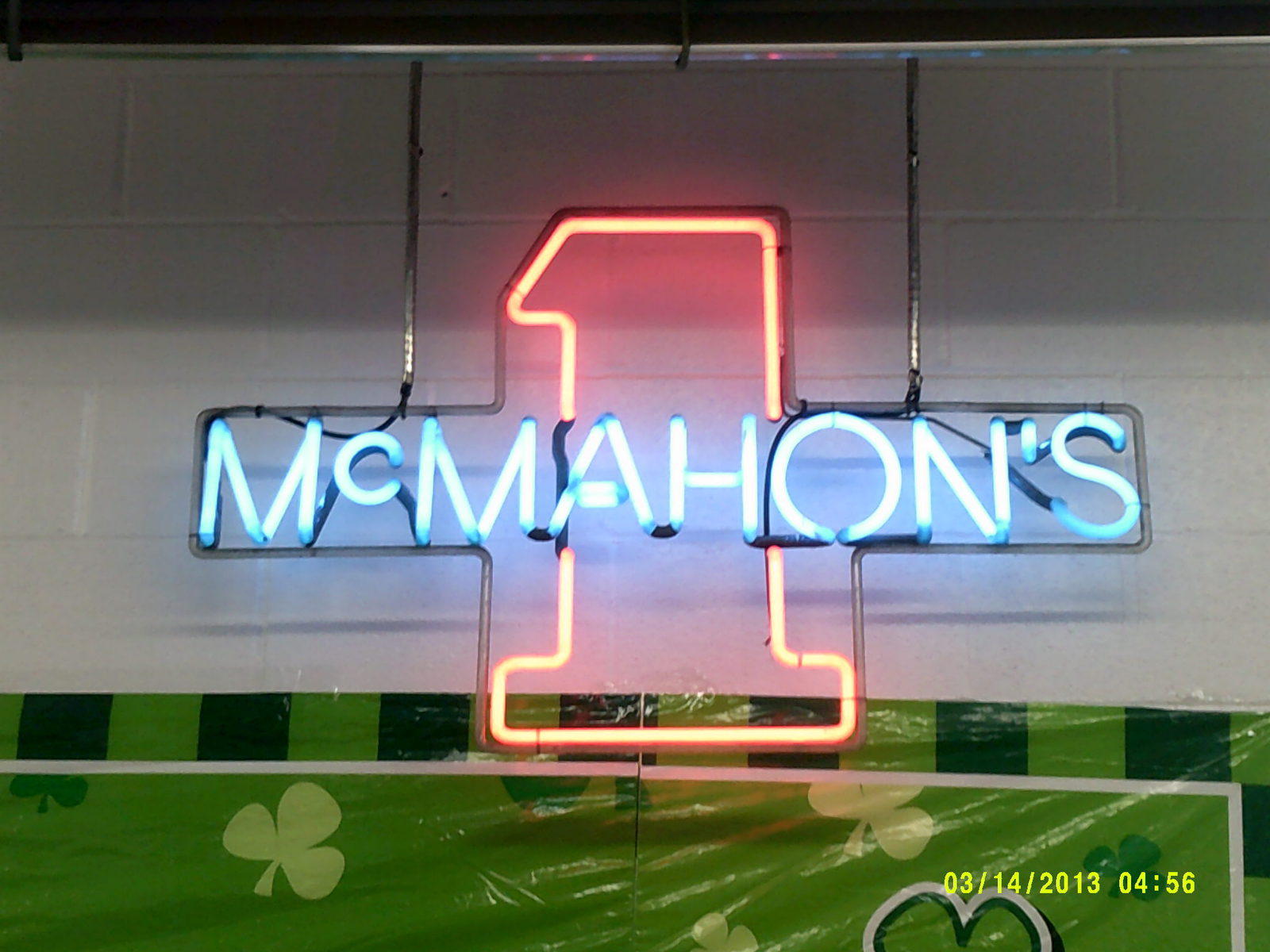 McMahon's Cycle Sales Neon signs
